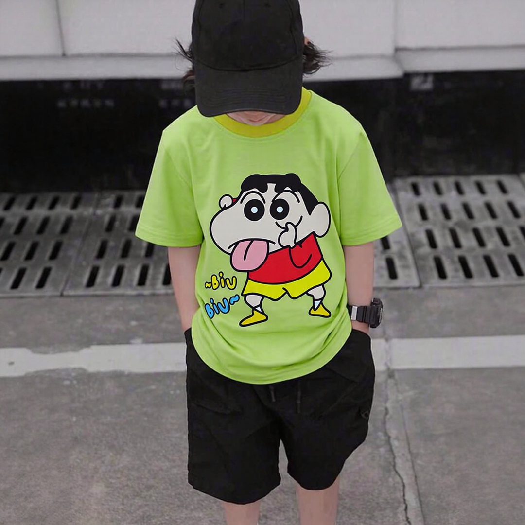 Naughty Chan Biu Biu Green Tee