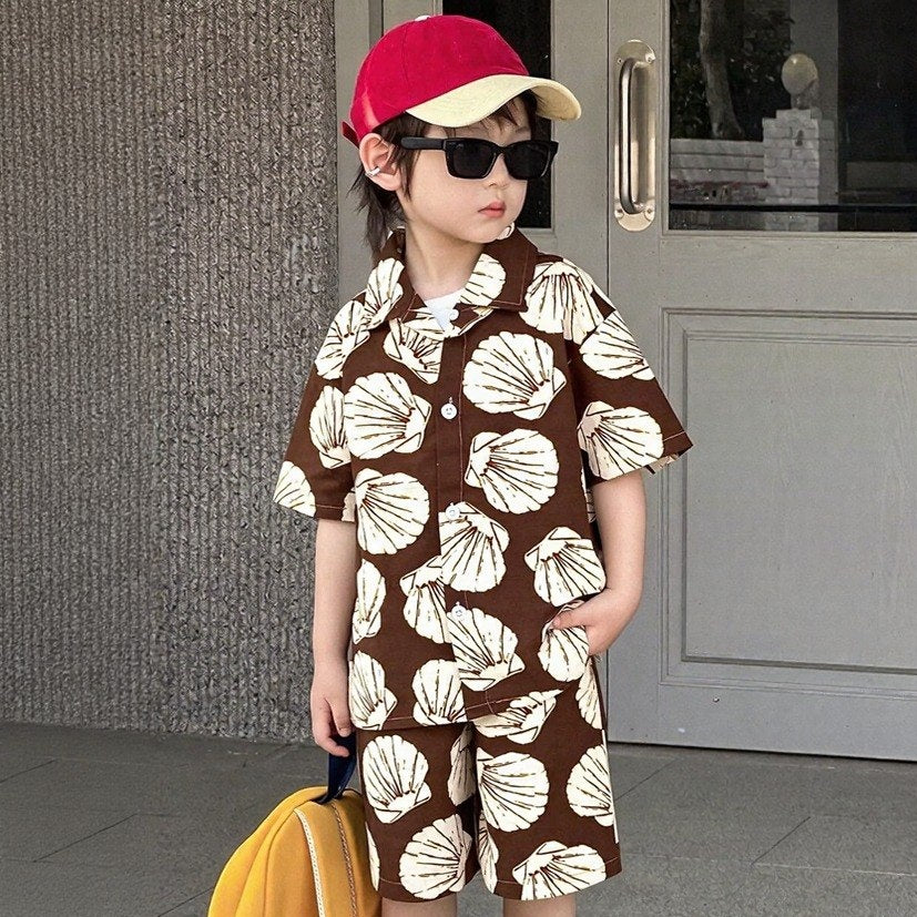 Shell Brown Cord Set