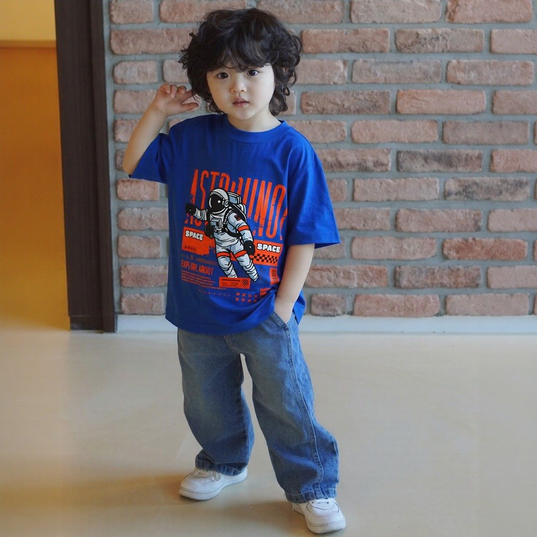 Space Astronaut New Royal Blue Tee