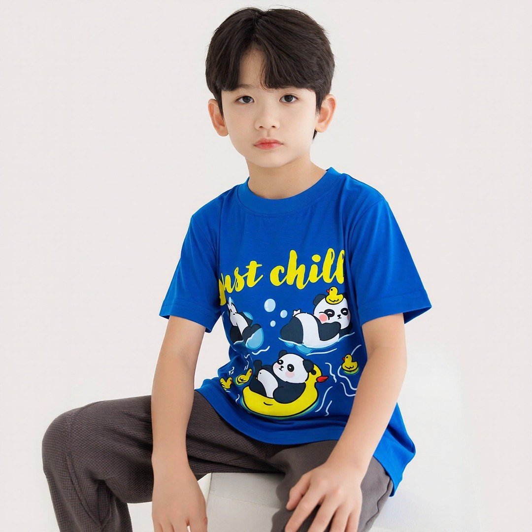 Just Chill Navy Blue Tee