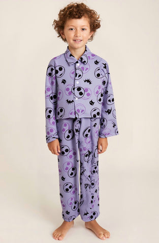 Purple Halloween Cord Set - Hosiery