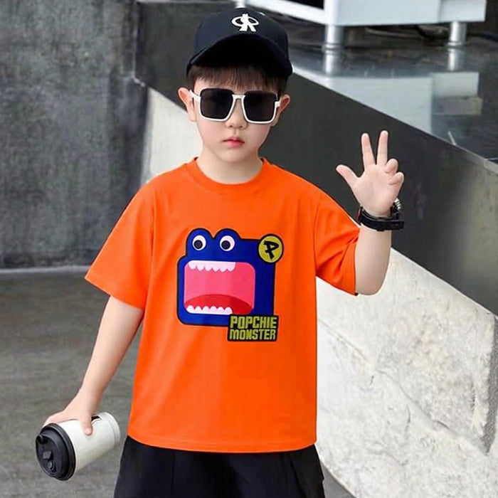 Popchie Monster Orange Tee
