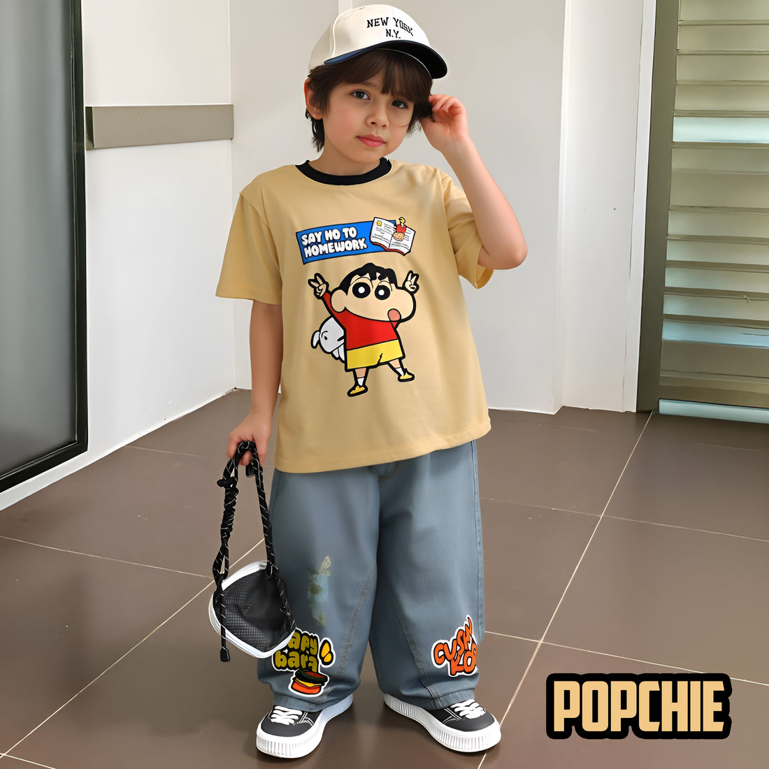 No Homework Shin-Chan T-Shirt