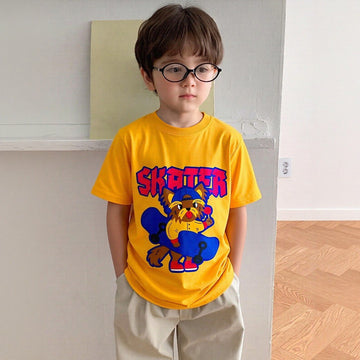Cool Skater Yellow Tee