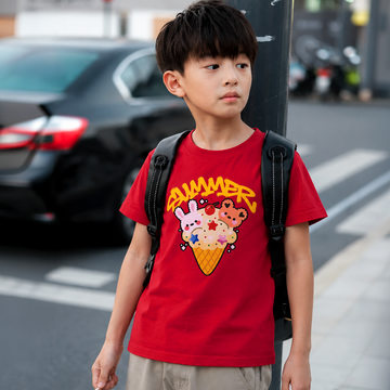 Summer Icecream Rose T-Shirt