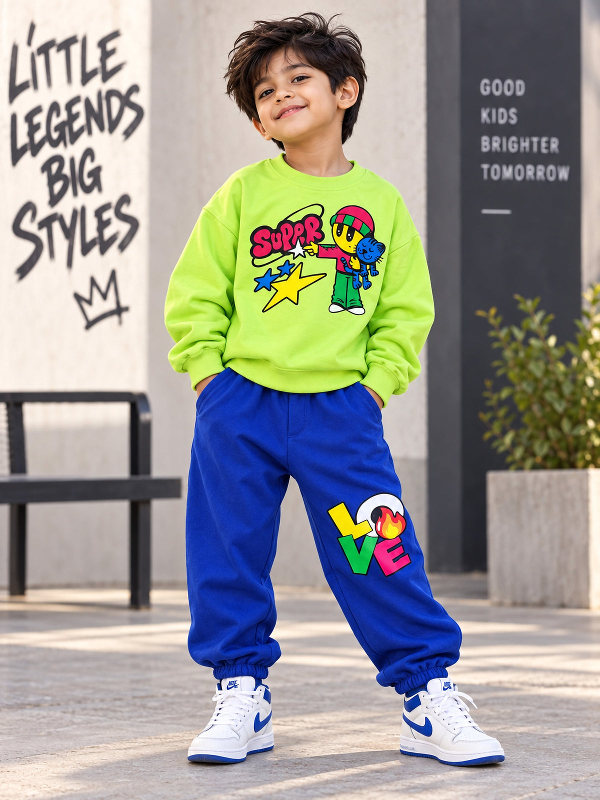 Super Star French Terry Co-ord Set