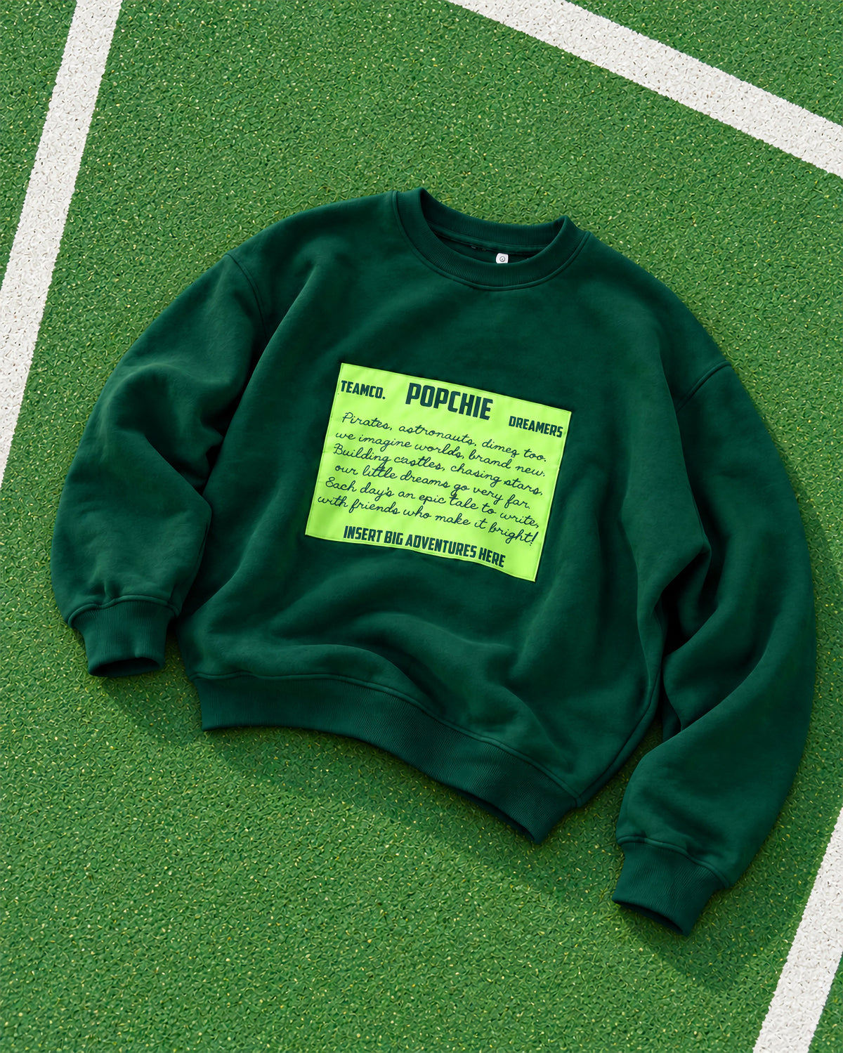 Big Adventures Fleece Oversized Sweatshirt