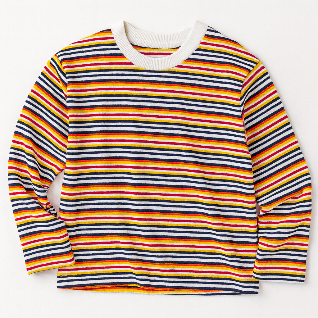 Rainbow Lines Tee  🌈 – Classic Stripe Edition