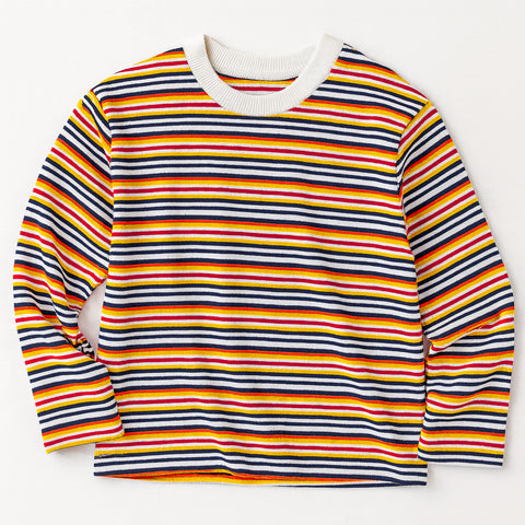 Rainbow Lines Tee  🌈 – Classic Stripe Edition