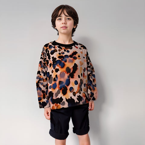 Safari Splash Tee for Kids