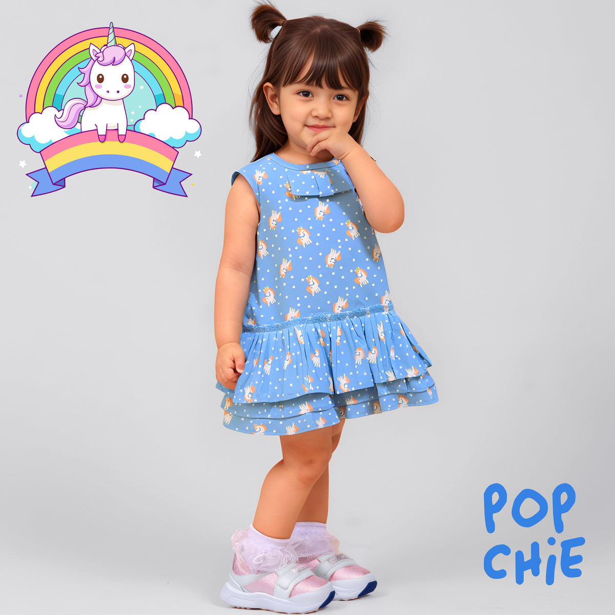 Unicorn Frill Dress