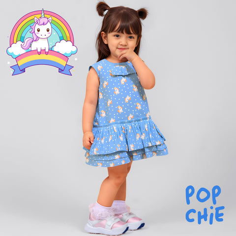 Unicorn Frill Dress