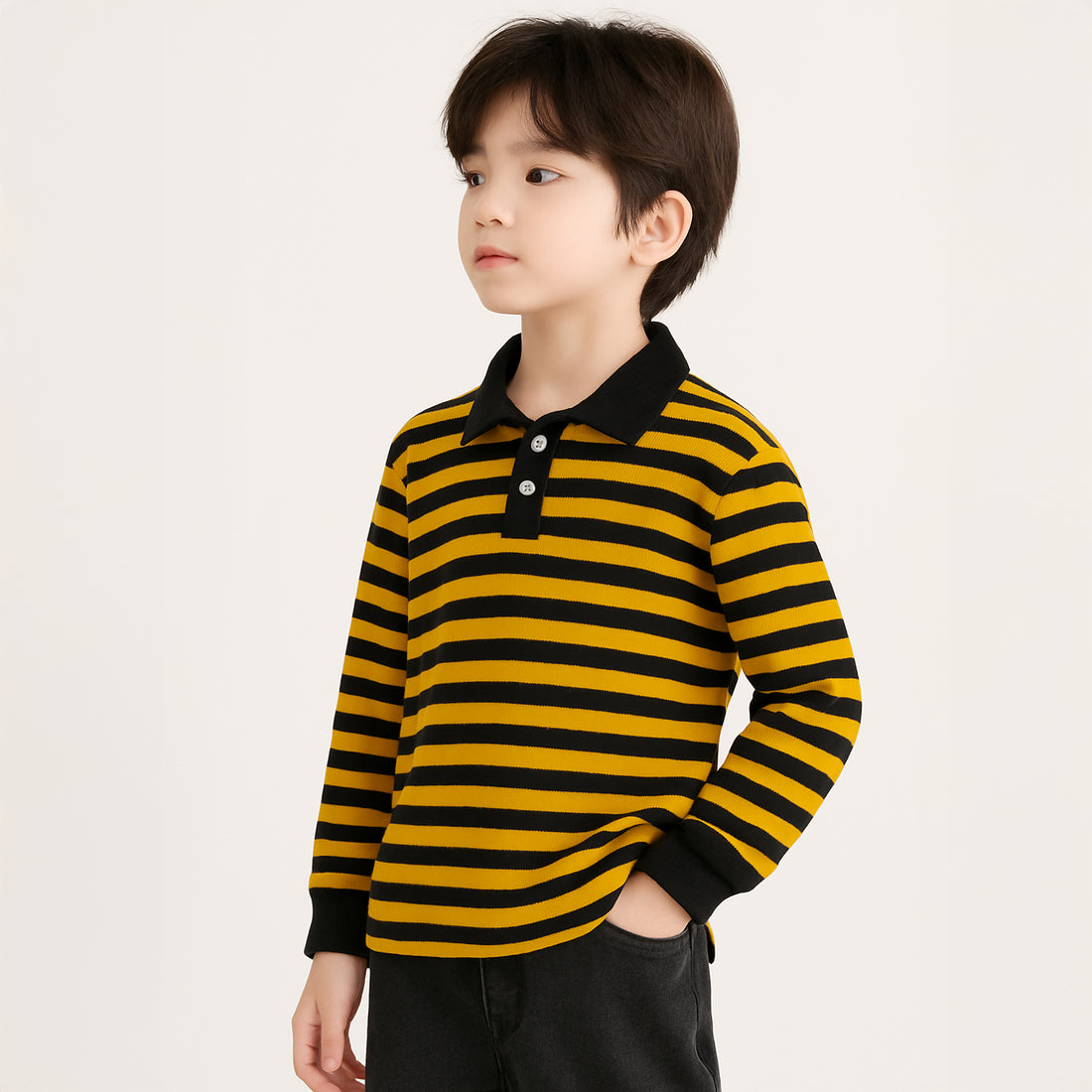 Bumble Polo Tee - Full Sleeves